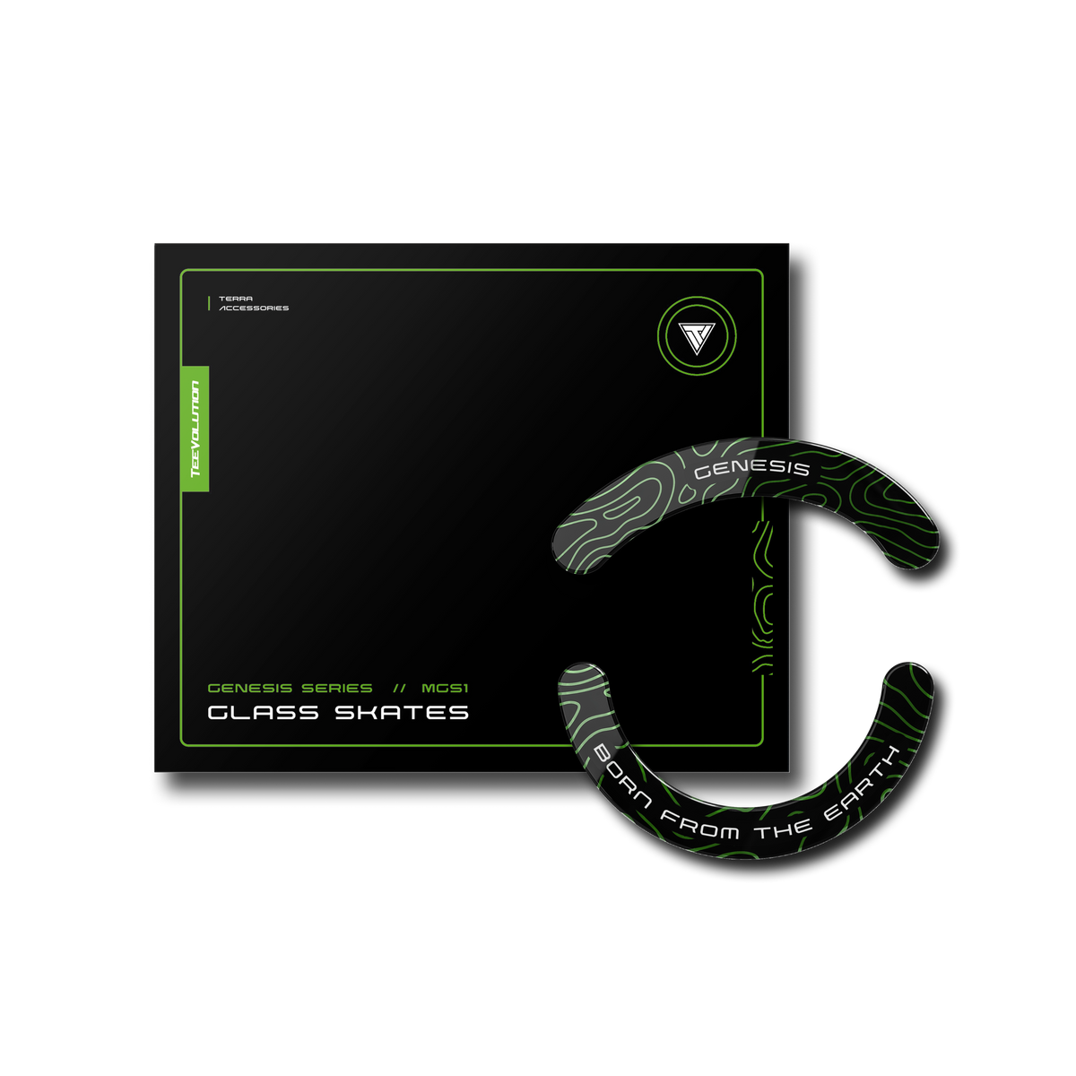 Genesis Glass Skates for Terra Pro