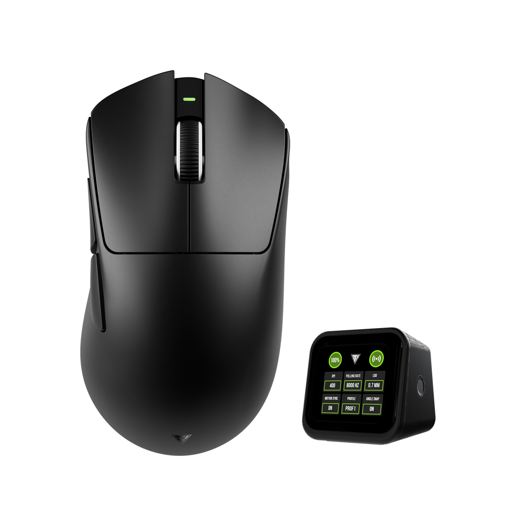 マウス・トラックボール Teevolution Terra Pro Black Teevolution Terra PRO | 伝説的な人間工学に基づいた形状 | 超軽量